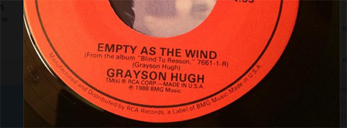 Empty as the Wind - Grayson Hugh