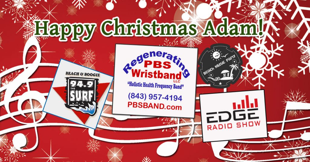 Happy Christmas Adam 